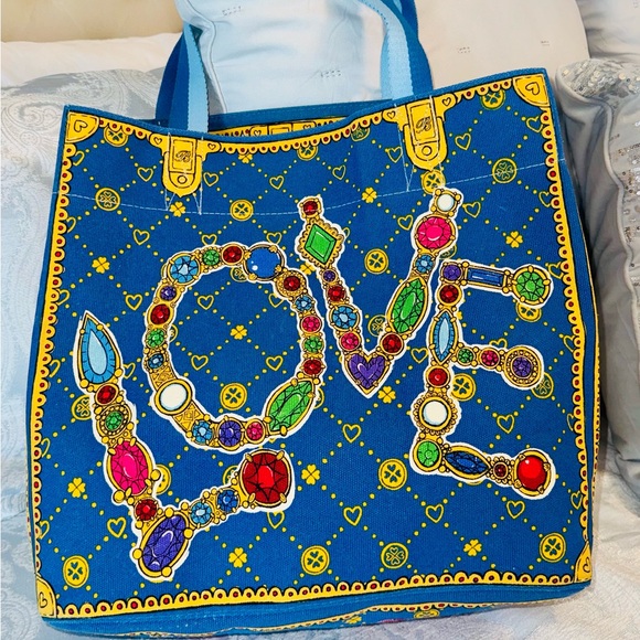 Brighton Colorful Heart and Jewel Tote